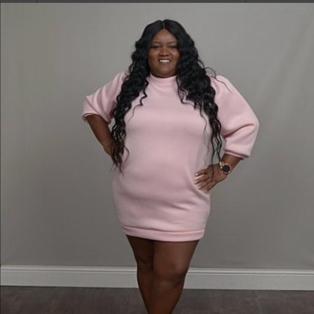 Light pink dress